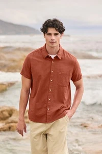 Animal Mens Bayside Shirt Short Sleeve Casual Summer Cotton T-Shirt - Picture 1 of 57