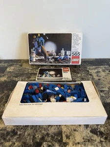 Vintage LEGO Space Legoland 565 Mondlandung (1976). Nicht komplett. Box/Handbuch - Bild 1 von 10