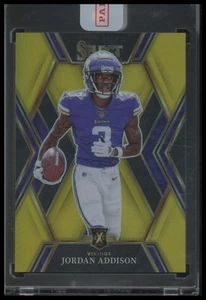 2022 Select Football Jordan Addison #513 Rookie RC Gold /10 - Picture 1 of 2