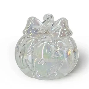 Target Bullseye's Halloween 2025 Iridescent Pumpkin Figure Ornament 4"H (NEW) - Picture 1 of 4