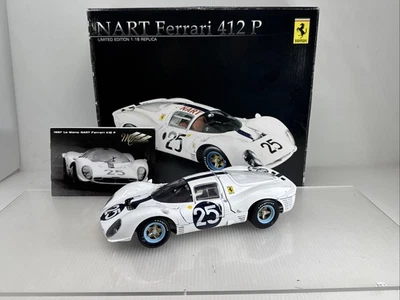 Ferrari 412 P LeMans Rodriguez Baghetti G1804116 1967 1/18 GMP Foto 1 de 4