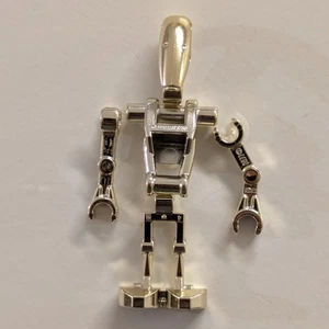Lego Star Wars Custom Chrome Battle Droid gold - Bild 1 von 1