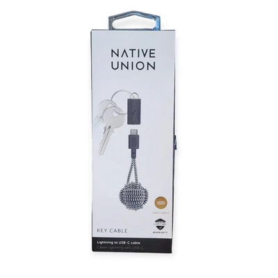 Native Union Key Cable Zebra USB-C Charger – NWT - Image 1 of 4