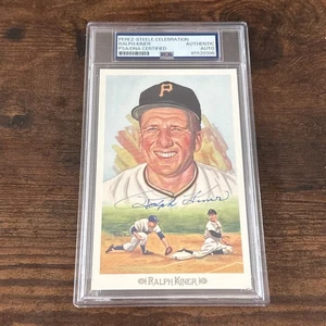 Ralph Kiner Autographed Perez Steele Celebration PSA Slabbed HOF Pirates Signed - Picture 1 of 2