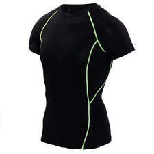 Sports Running T-shirt Round Neck Quick-drying Moisture Wicking Stretch Tights