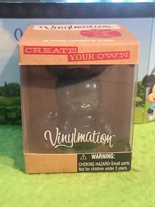 DISNEY Vinylmation 3" Park Set 1 Create Your Own Black New in Box - Picture 1 of 2
