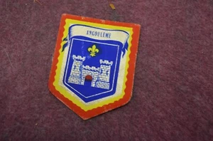 ANCIEN ÉCUSSON BISCOTTE GRECOIRE BLASON RÉGION VILLE ANGOULEME CPA - Imagen 1 de 1