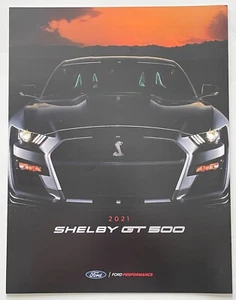 2021 SHELBY GT500 Mustang ORIGINAL 7pg Folder USA SALES BROCHURE NOS MINT - Picture 1 of 4