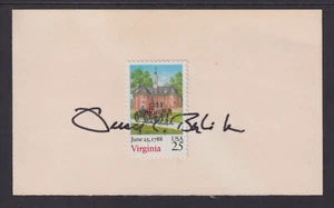 Gerald L. Baliles (1940- ), American Politician, 65th Virginia Governor, VF - Picture 1 of 1