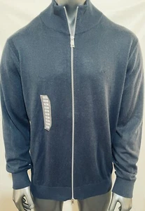 Nuevo Armani Exchange AX Hombres Manga Larga CLÁSICO CUELLO FALSO SUÉTER CHAQUETA - Imagen 1 de 4