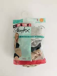 Playtex Maternity Panties Tagless Hipster 3-Pack Size L NEW, Opened Bag - Picture 1 of 3
