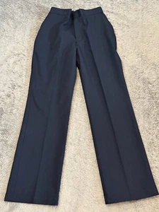 Vintage USPS Carrier Mailman Uniform Pants Women’s Size 14 Solid Blue - Picture 1 of 6