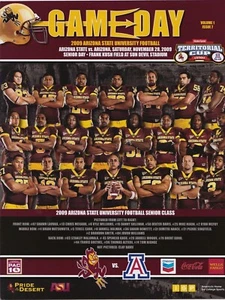 Arizona State Sun Devils vs Arizona Wildcats Football Program 11/28/09 - Picture 1 of 1