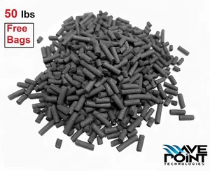 50 lbs Bulk Activated Carbon Premium Aquarium Filter Media Fish Pond & Media Bag - Picture 1 of 5