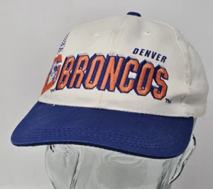 Cappello Berretto VINTAGE Denver Broncos Snapback Specialità Sportive Laser Shadow GIOVENTÙ - Foto 1 di 9