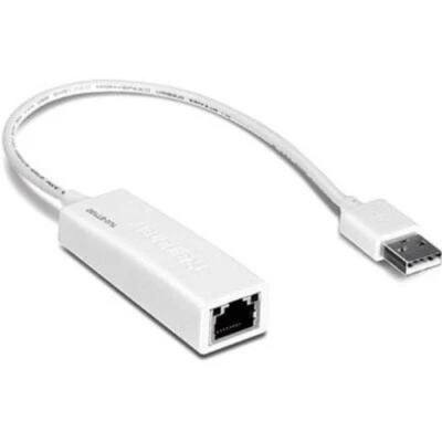 NEW TRENDnet TU2-ET100 USB 2.0 to 10/100Mbps Fast Ethernet Adapter - Image 1 of 3
