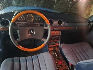 Mercedes wood steering wheel W107 W116 W123 W124 W126 W461 leather steering wheel wood steering wheel - Picture 1 of 24