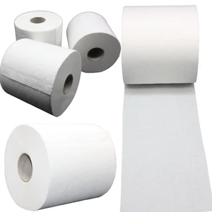 ROTOLI PER PULIZIA 2 STRATI 19x22 cm PANNO PER PULIZIA CARTA ROTOLO BIANCO CARTA DA PULIZIA 650 fogli-150m - Foto 1 di 14