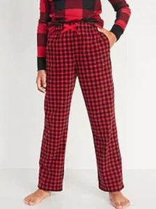 NWT Old Navy Girls Micro Performance Fleece Pajama Pants  plaid  u pick size - Picture 1 of 3