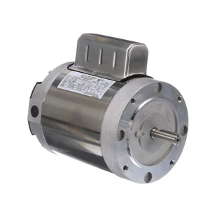 Leeson 6439191261 Electric Motor 56C 3/4 HP 1725 Rpm 1-PH 115/230 V C6C17NC108 - Picture 1 of 5