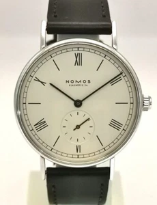NOMOS Ludwig LD1A2W2 Small seconds Silver Dial Hand Winding Men's Watch - Picture 1 of 11