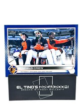 INFIELD CREW 2022 Topps Blue Paralell US312 Jorge Mateo Rougned Odor ORIOLES