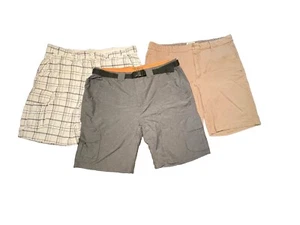 Lotto pantaloncini kaki uomo taglia 40 - 3 paia - 40x9 marca vecchia scuola, Field & Stream - Foto 1 di 13