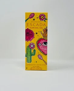 Escada Flor Del Sol 100ml Eau De Toilette for Woman, Brand New & Sealed - Picture 1 of 2