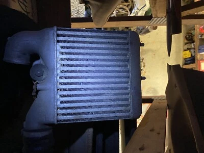 二手萨博 900 涡轮黑石铝中间冷却器 7540271 1985 - 1993 — 第 1/2 张图片