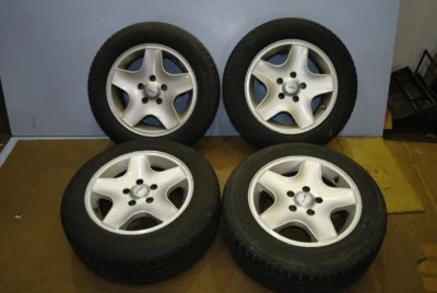 Sommerräder Alufelge Rondell AUdi A4 8D 7x15 ET38 205/60 R1591V Barum - Bild 1 von 4