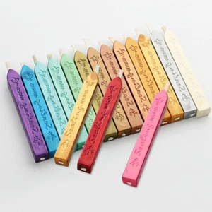 Seal Wax Stick Retro Sealing Candle Wick Envelope Stamp Letter Card DIY Craft - Bild 1 von 35
