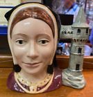 Royal Doulton Catherine Of Aragon Character Jug D6643 Made In England Su176