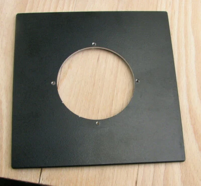 pattern  Sinar F & P fit  lens board panel with  compur 3 65mm hole  - Image 1 of 2