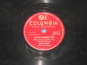 78 RPM 10" Record Gene Autry Here Comes Santa Claus Columbia Records #20377 - Imagen 1 de 2