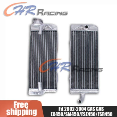 Radiador de aluminio para gas gas EC450/SM450/FSE450/FSR450 2002 2003 2004 02 03 04 Foto 1 de 4