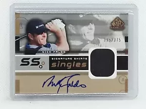 Nick Faldo 2003 Upper Deck PGA Golf - RELIC + AUTO - (315/375) - Imagen 1 de 2