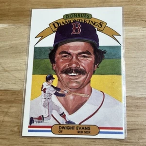 Donruss Diamond Kings (1982) #7 - Dwight Evans Red Sox - Picture 1 of 12