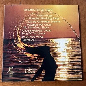 Webley Edwards - Sunkissed Hits Of Hawaii - Used Vinyl Record - Picture 1 of 3