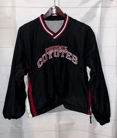 Vintage Starter NHL Phoenix Coyotes Reversible Jacket Size Small  90’s Cover