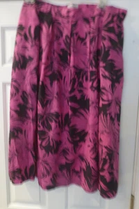 Vintage Townhouse Womens  Pleated Front Skirt Size 38/24W NWT - Picture 1 of 4