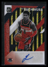 2019-20 Donruss Optic RUI HACHIMURA Signature Series Rookie Auto Black Gold 1/8