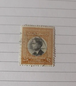 JORDAN SCOTT 360 25 Fils Postage Stamp - Picture 1 of 2