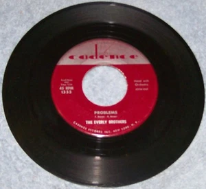 THE EVERLY BROTHERS - PROBLEMS - 7" (EX) - Picture 1 of 1