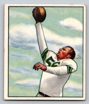 1950 Bowman - #76 - Bill Leonard - RC - Baltimore Colts - VG/EX - F0103 - Image 1 of 2