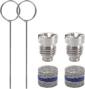 1.1Mm Orifice Foam Cannon Nozzle and Filter Mesh Kit, Replacement Threaded Tips - Picture 1 of 12