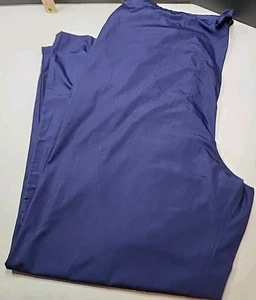 Plus Size Natural Uniforms Natural Comfort Scrub Pants 4X, VGC, Dark Blue - Picture 1 of 4