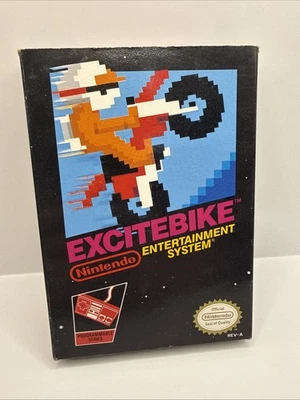 Excitebike (Nintendo NES) *SOLO CAJA VACÍA* SIN JUEGO NI MANUAL - REV A Foto 1 de 4