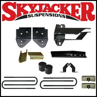 Kit de elevación de caja de componentes Skyjacker de 4" para Ford F-250 F-350 Super Duty 2017-2018 Foto 1 de 2