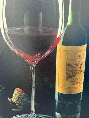 Michael Godard "Catch the Cork" Edición Limitada Giclée sobre Lienzo #196/250 Firmado Foto 1 de 4