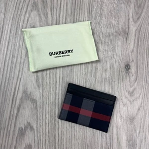 Burberry 'Sandon' Cardholder - Navy - Picture 1 of 4